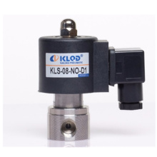 KLS Series Normally Open Direct Acting Stainless Steel PTFE Sealing High Pressure Solenoid Valve